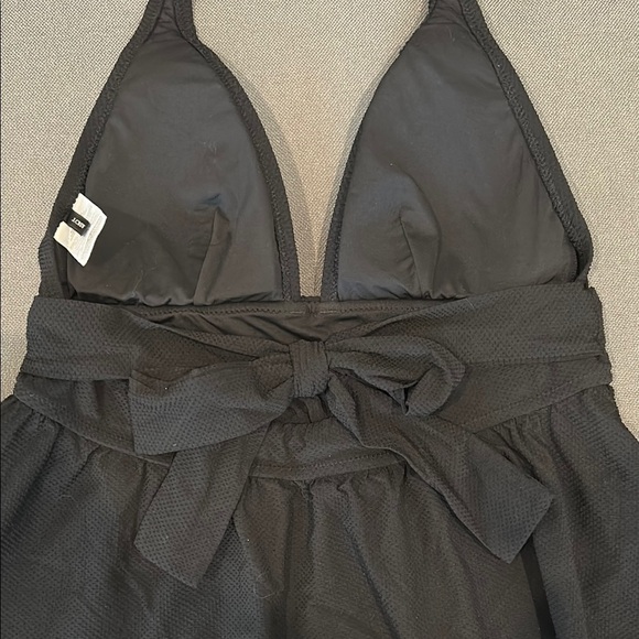 J. Crew Halter Peplum Tankini Top - Picture 3 of 6